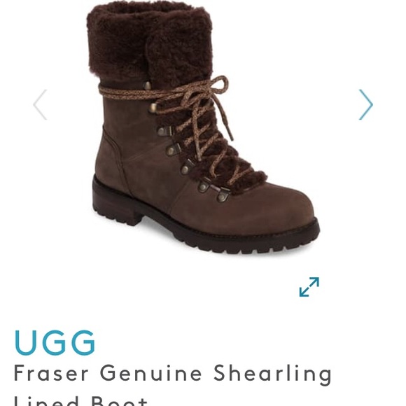 fraser genuine shearling lined boot